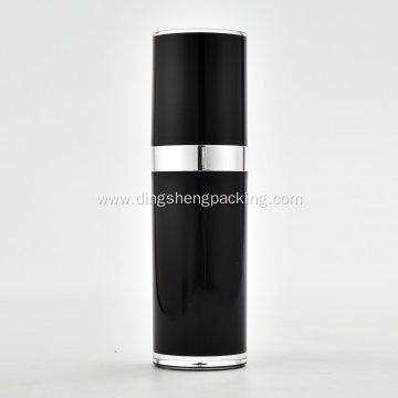 Refillable Cream Bottle Black Cream Bottle Frosted Bottle